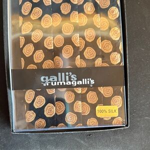 Black and Brown Silk Cumber-bun and bow tie